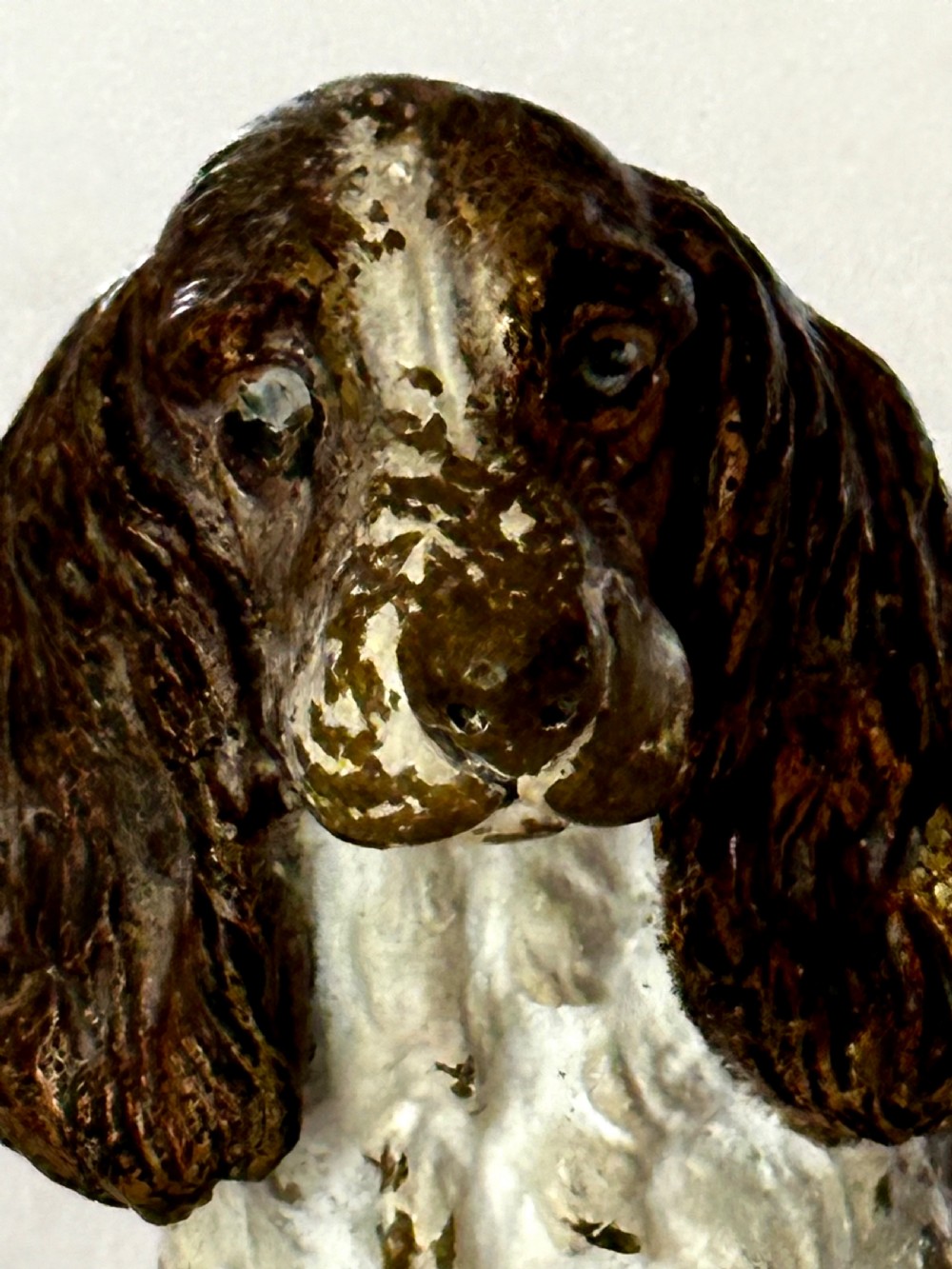 Pair of Cold Painted Bronze Spaniels View XV
