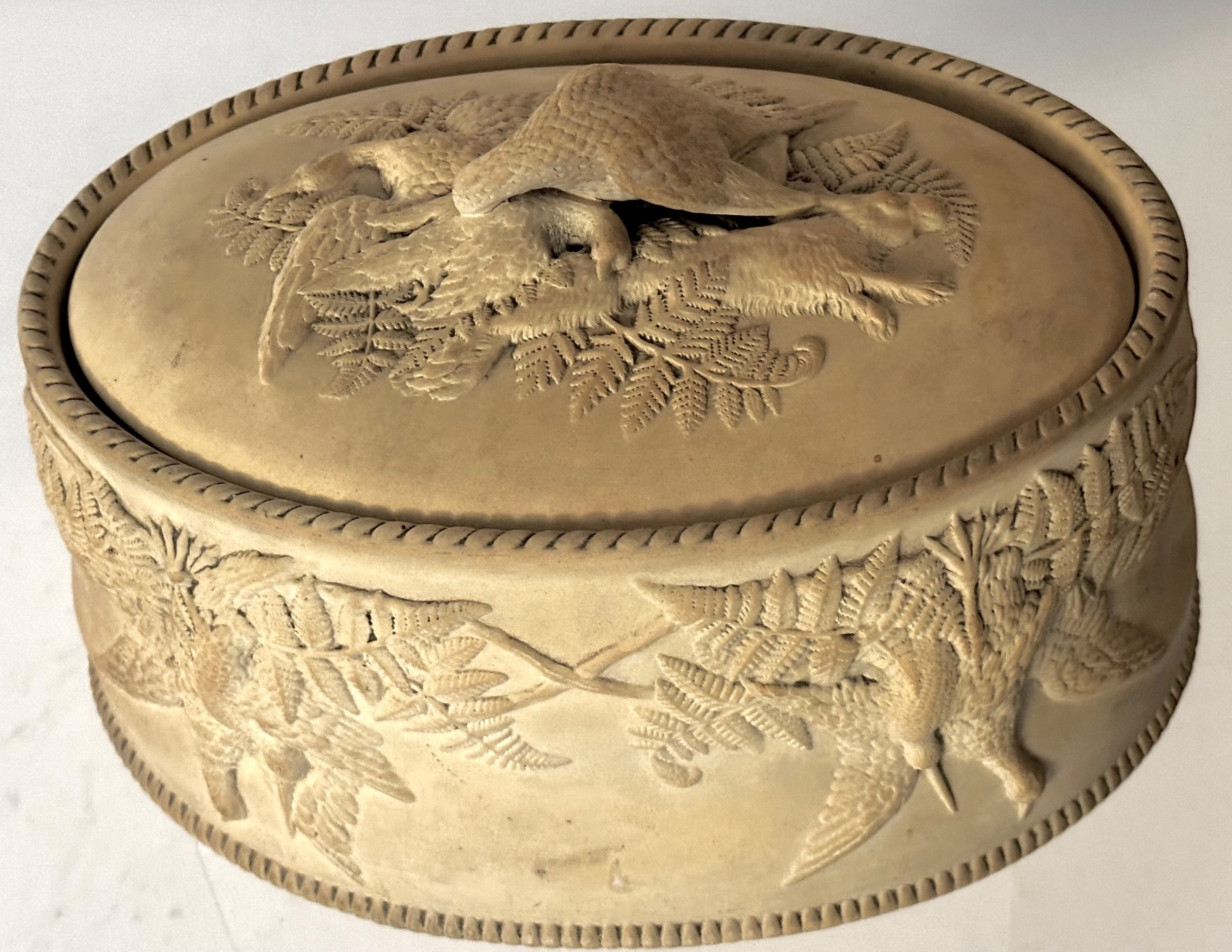Wedgwood Caneware Game Pie Dish