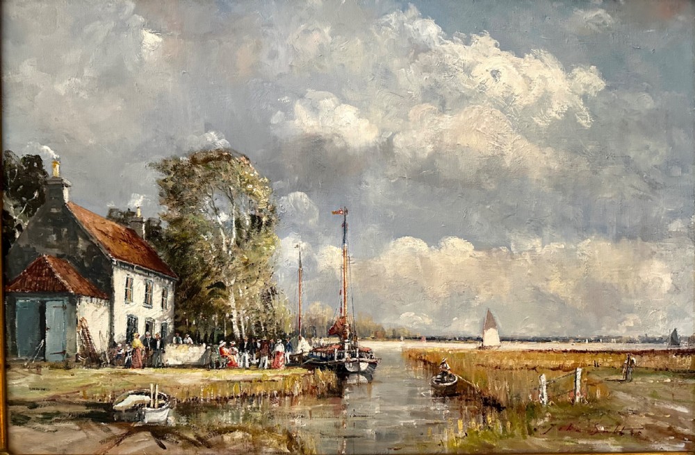 Oil On Canvas by John Sutton (b. 1935) View II