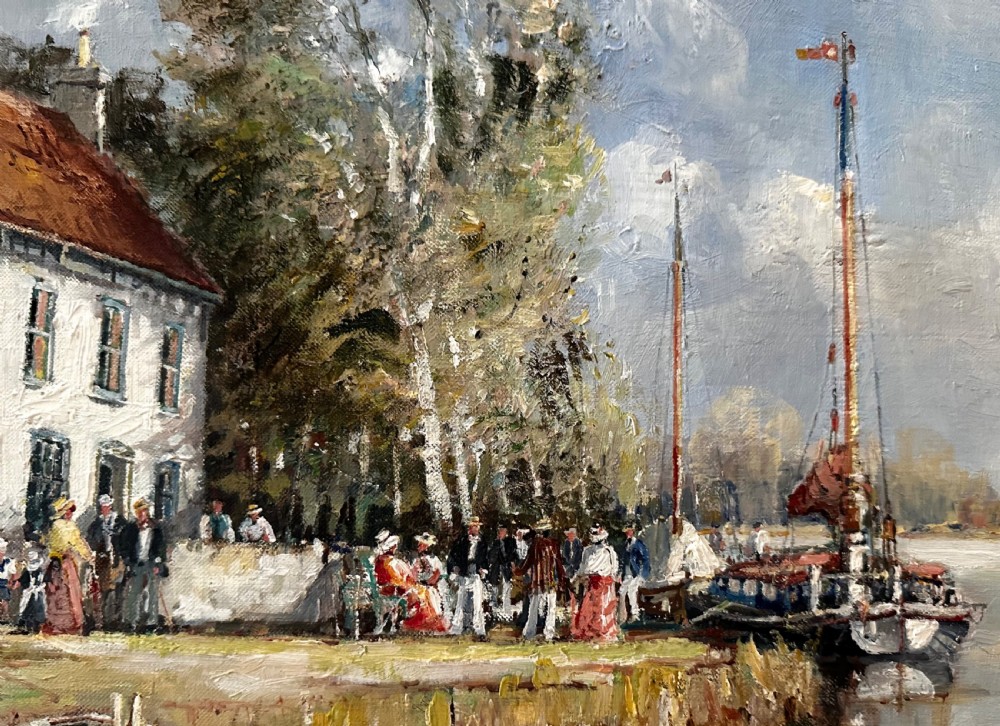 Oil On Canvas by John Sutton (b. 1935) View V