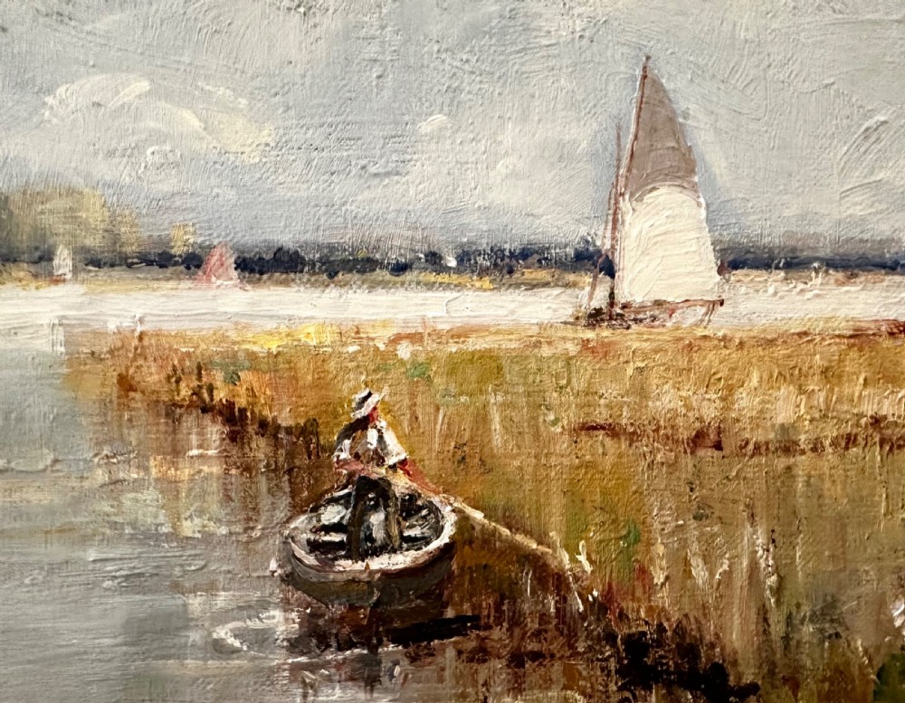 Oil On Canvas by John Sutton (b. 1935) View VI