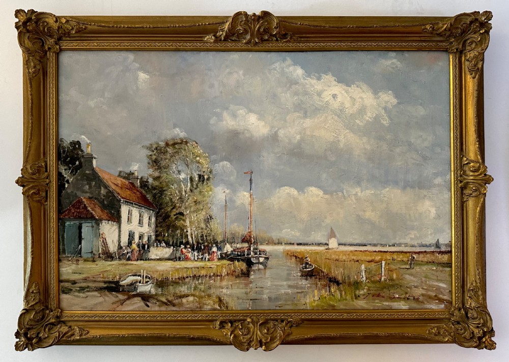 Oil On Canvas by John Sutton (b. 1935) View VII