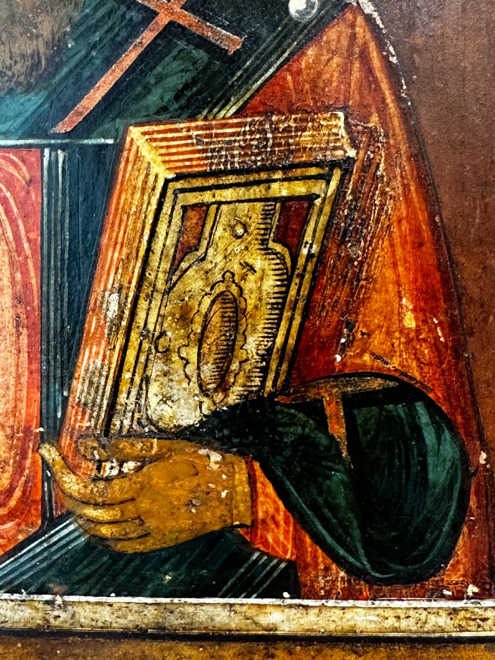 Russian Icon Of Saint Antipas of Pergamum View IV
