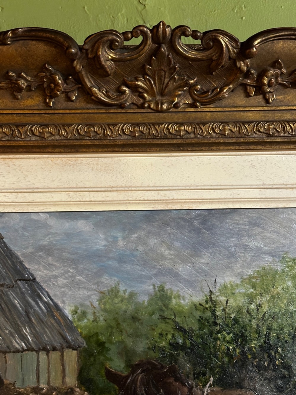 Oil on Canvas by Joe Godderidge  (1932-2017) View VI