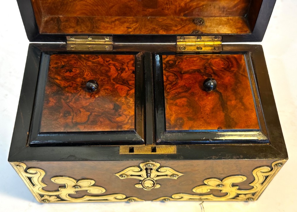 Tea Caddy in Walnut  View V