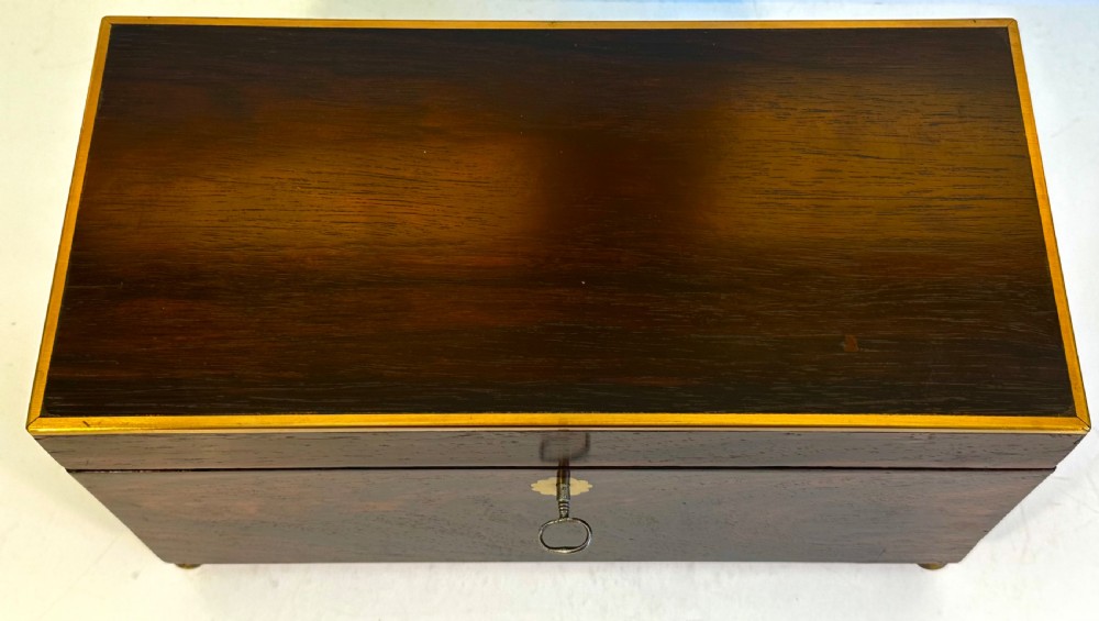 Regency Rosewood Stationery Box View II