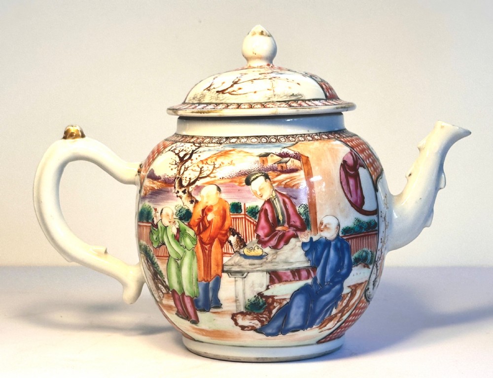18th Century Chinese Porcelain Teapot View III