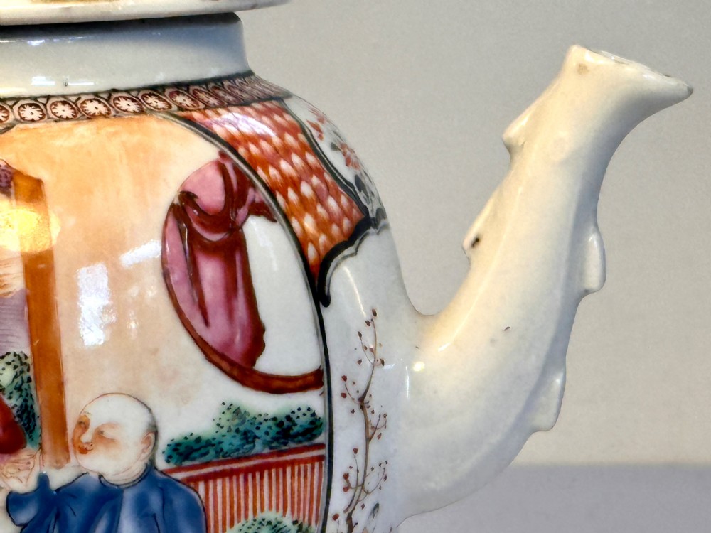 18th Century Chinese Porcelain Teapot View IX