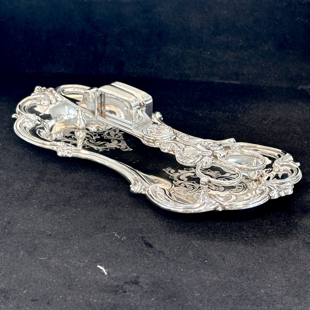 Georgian Candle Snuffer and Tray In Old Sheffield Plate View VI