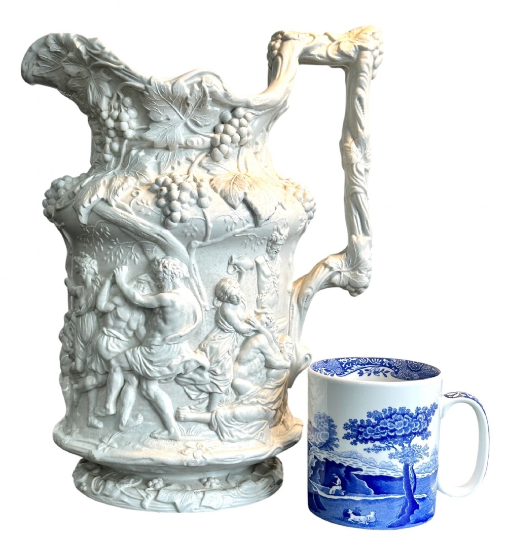 Relief Moulded Jug  by Charles Meigh View VIII