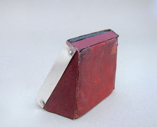 fig 1. RARE ARTS & CRAFT SILVER PHOTO FRAME & PAPERWEIGHT BY CHARLES PENNY BROWN, BIRMINGHAM 1902