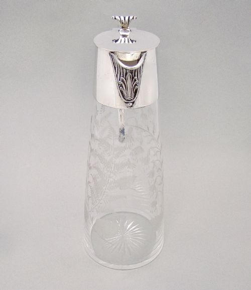 fig 2. SUPERB VICTORIAN SILVER PLATED CLARET JUG BY HUKIN & HEATH, CIRCA 1890