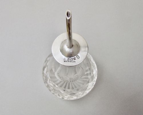 fig 2. MID-CENTURY SILVER MOUNTED ANGOSTURA BITTERS BOTTLE BY THE ADIE BROTHERS, BIRMINGHAM 1952