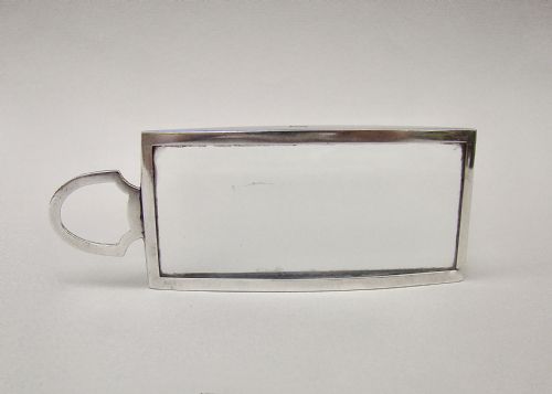 fig 2. RARE ASPREY & CO SMALL SILVER DESK MAGNIFYING GLASS, LONDON 1933