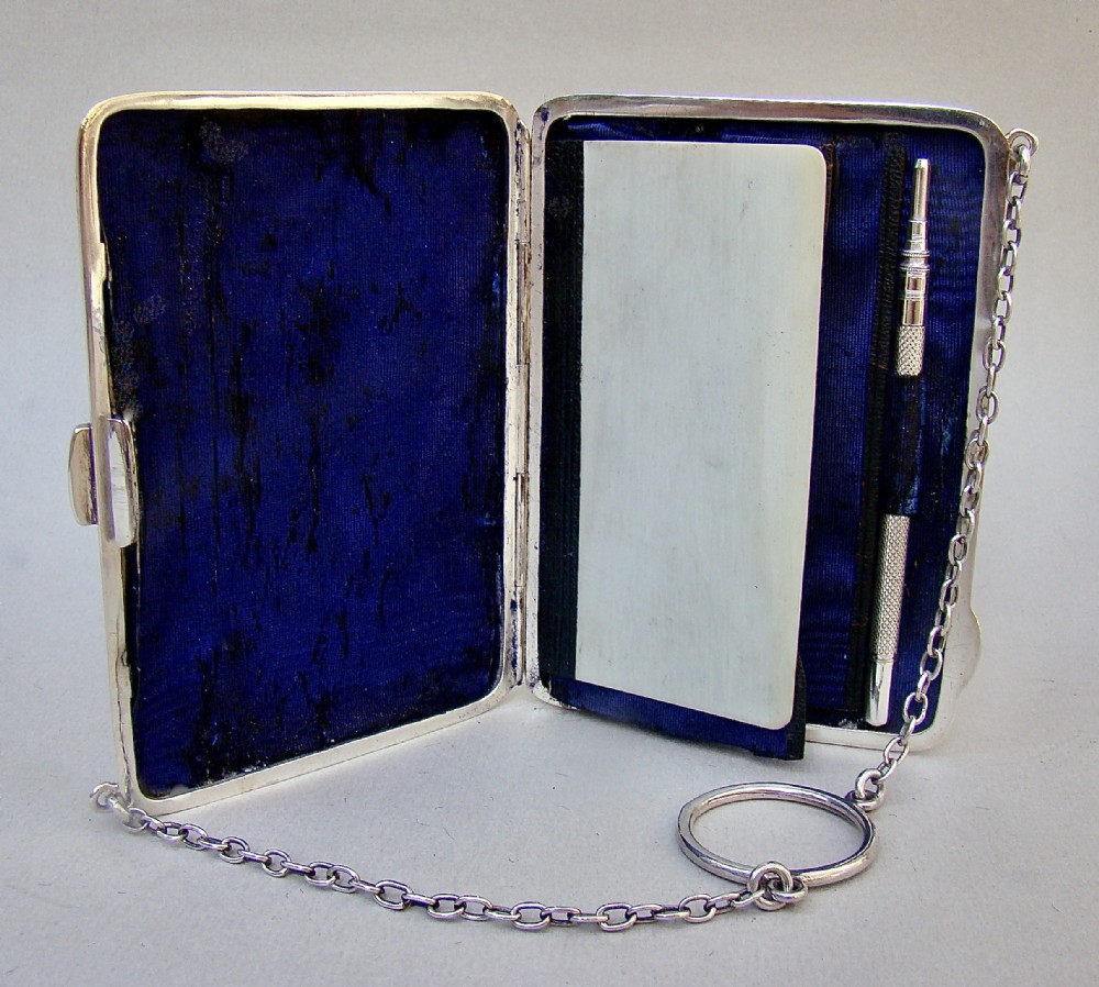 GEORGE V SILVER SILVER AIDE MEMOIRE BY NATHAN & HAYES, CHESTER 1911