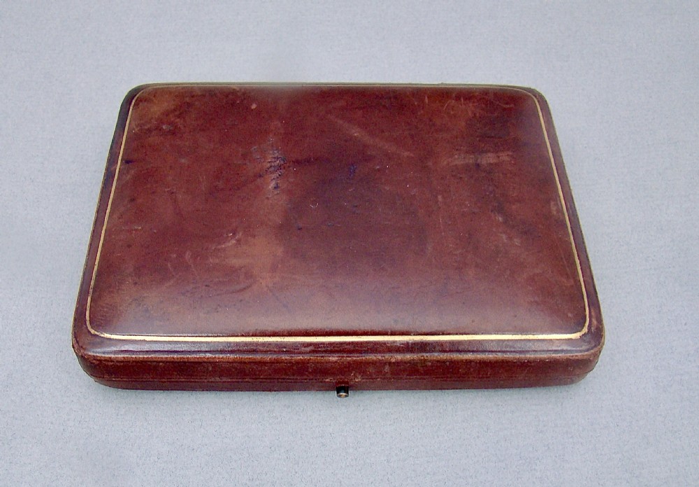 FABULOUS SAMPSON MORDAN CASED SILVER AIDE MEMOIRE, CHESTER 1912 View VII