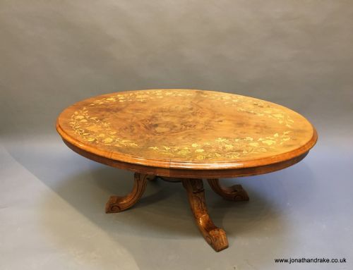 Victorian Walnut Coffee Table