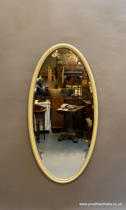 Large Oval Wall Mirror