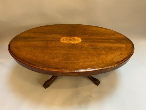 VICTORIAN WALNUT COFFEE TABLE - ADDITIONAL PHOTO 2