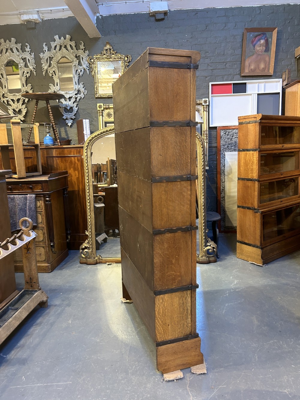 globe wernicke stacking bookcase View VIII