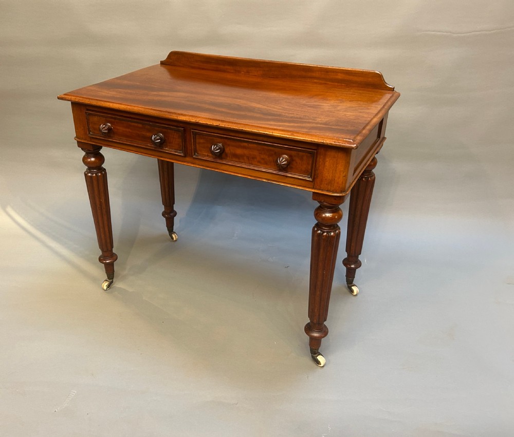 William IV Mahogany Writing Table