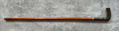 MALACCA SWORD STICK WITH ETCHED TOLEDO BLADE AND BUTTON RELEASE - ADDITIONAL PHOTO 13