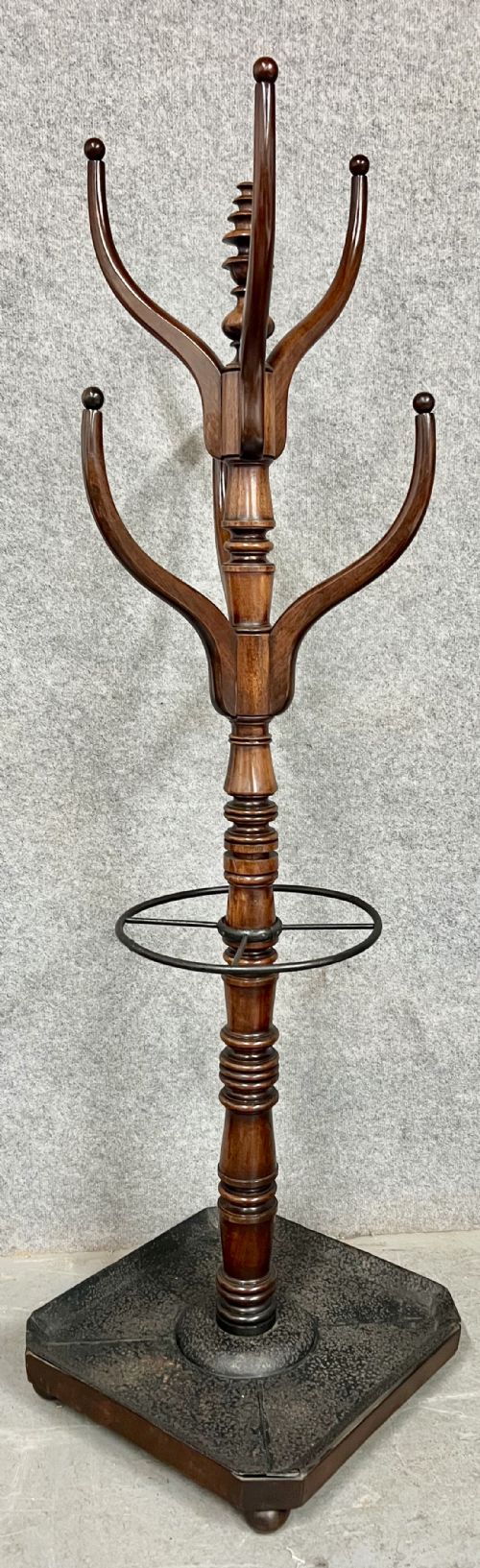 Good Quality Mahogany Hall Stand
