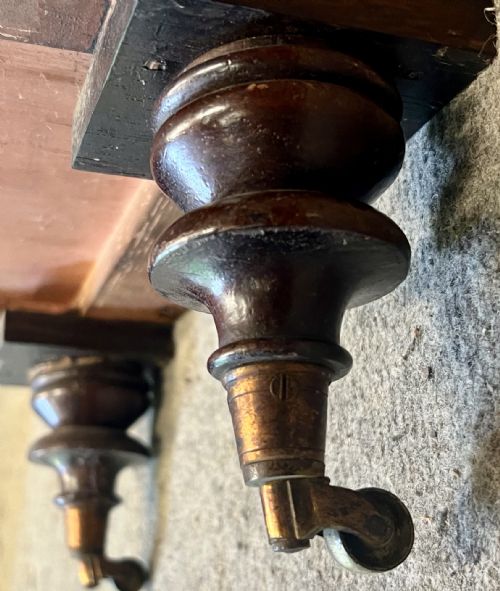 UNUSUAL ANTIQUE ROSEWOOD CELLARETTE - ADDITIONAL PHOTO 5
