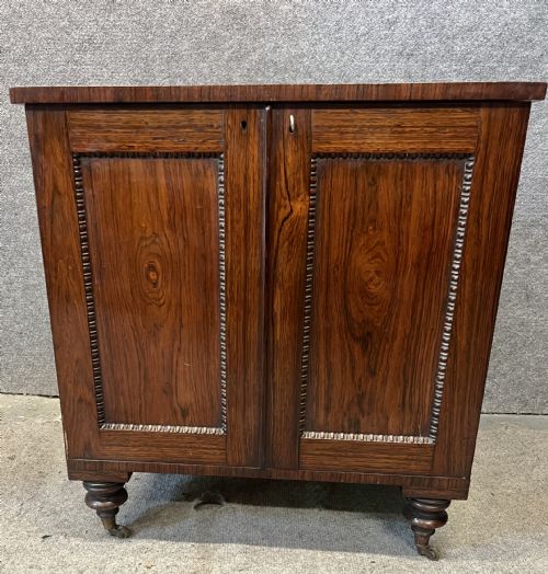 UNUSUAL ANTIQUE ROSEWOOD CELLARETTE - ADDITIONAL PHOTO 7