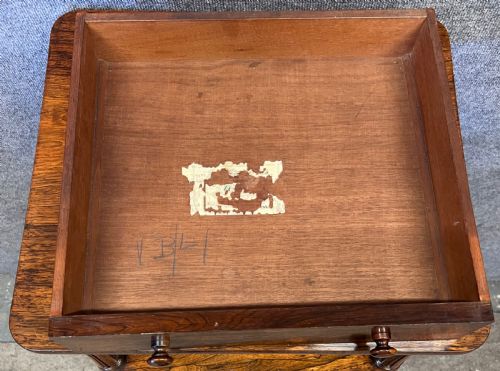 SUPERB GILLOWS ATT ROSEWOOD WHATNOT READING STAND - ADDITIONAL PHOTO 8