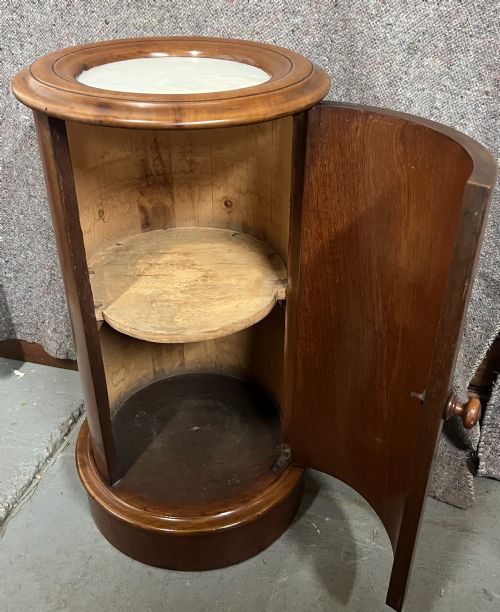 VICTORIAN CYLINDER LAMP OR FIGURE STAND - ADDITIONAL PHOTO 1