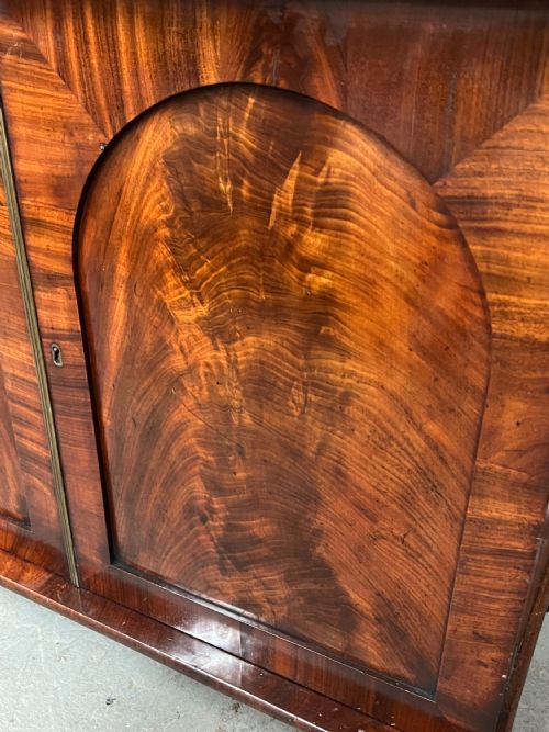 SUPER QUALITY MAHOGANY CHIFFONIER BOOKCASE - ADDITIONAL PHOTO 6