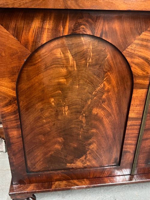 SUPER QUALITY MAHOGANY CHIFFONIER BOOKCASE - ADDITIONAL PHOTO 7