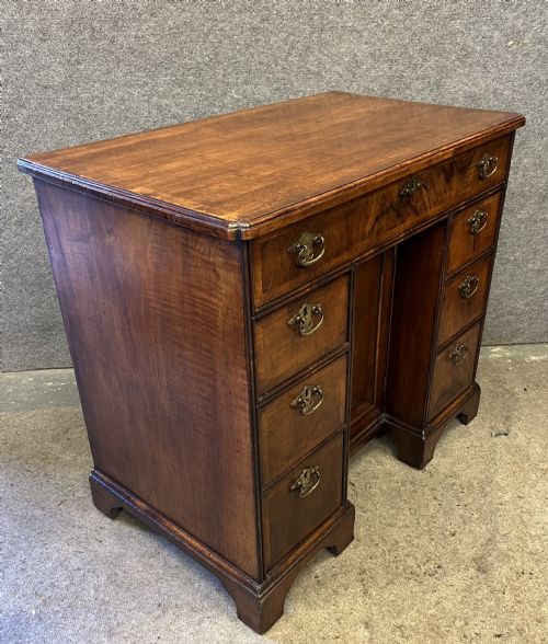 SMALL 18THC STYLE WALNUT DESK - ADDITIONAL PHOTO 1