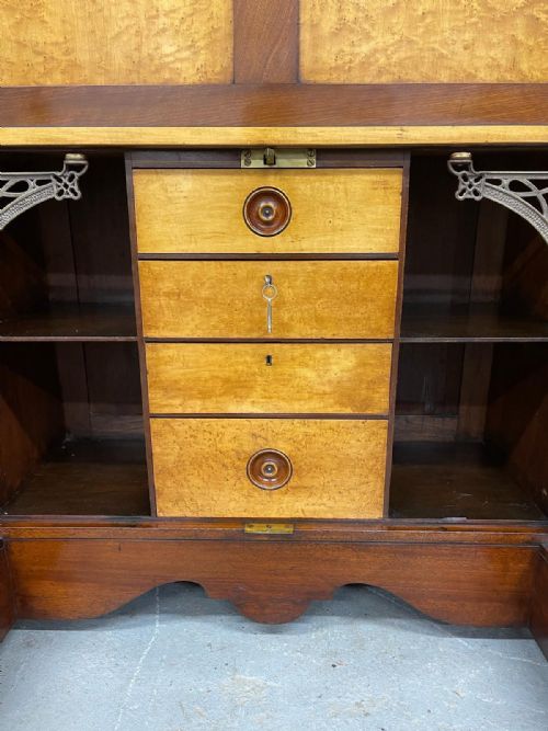 ANTIQUE WELLS FARGO WOOTON DESK - ADDITIONAL PHOTO 9