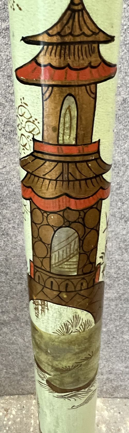 ATTRACTIVE CHINOISERIE STANDARD LAMP - ADDITIONAL PHOTO 3