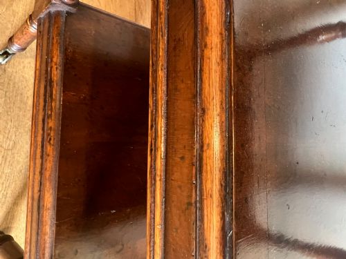 SMALL ANTIQUE 3 TIER ETAGERE WHATNOT - ADDITIONAL PHOTO 2