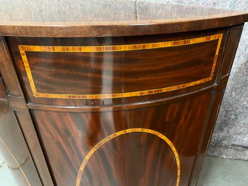 SHERATON REVIVAL DEMI LUNE CABINET - ADDITIONAL PHOTO 3