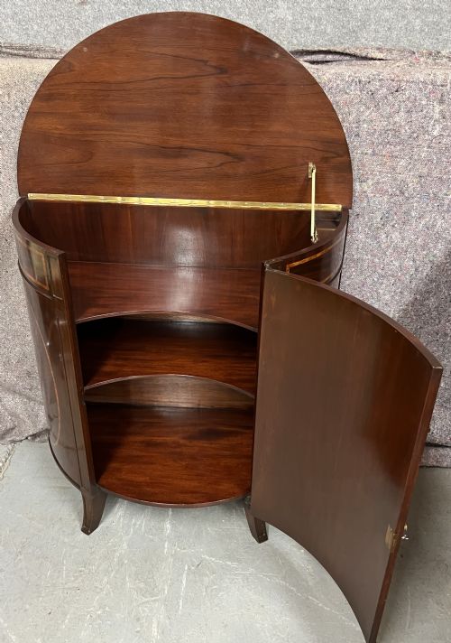 SHERATON REVIVAL DEMI LUNE CABINET - ADDITIONAL PHOTO 8