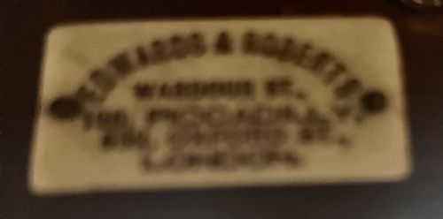 EDWARDS ROBERTS MAHOGANY DESK - ADDITIONAL PHOTO 5