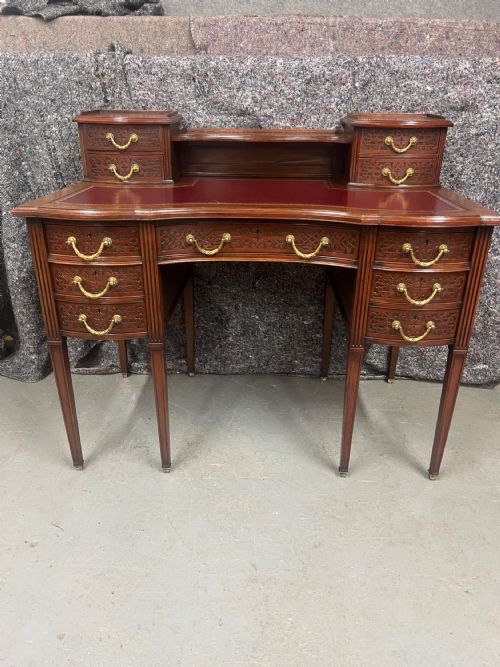 EDWARDS ROBERTS MAHOGANY DESK - ADDITIONAL PHOTO 8