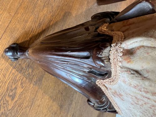 UNUSUAL 18THC CHIPPENDALE PERIOD ARMCHAIR - ADDITIONAL PHOTO 11
