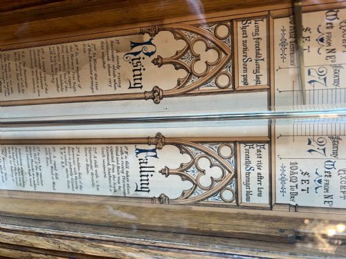 GOOD QUALITY 19TH C ADMIRAL FITZROY BAROMETER - ADDITIONAL PHOTO 9