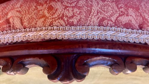 PAIR OF VICTORIAN FOOT STOOLS - ADDITIONAL PHOTO 4