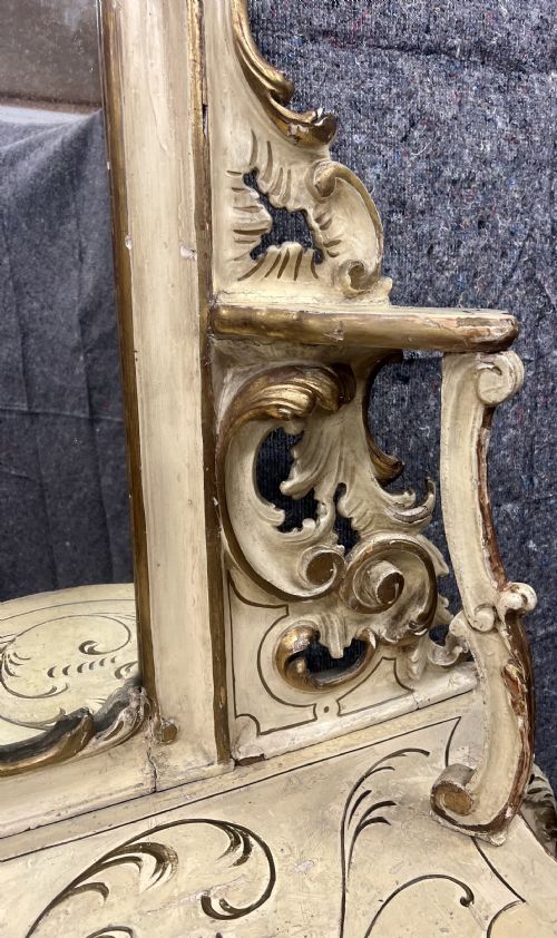 SHABBY CHIC VENETIAN CONSOLE TABLE - ADDITIONAL PHOTO 3