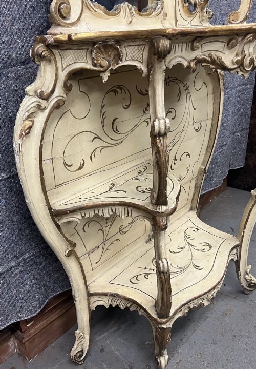 SHABBY CHIC VENETIAN CONSOLE TABLE - ADDITIONAL PHOTO 7