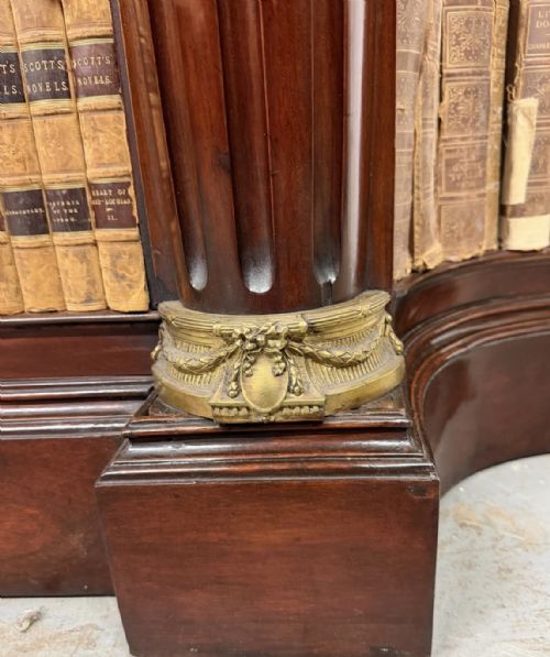 STUNNING ORMOLU MOUNTED OPEN BOOKCASE - ADDITIONAL PHOTO 7