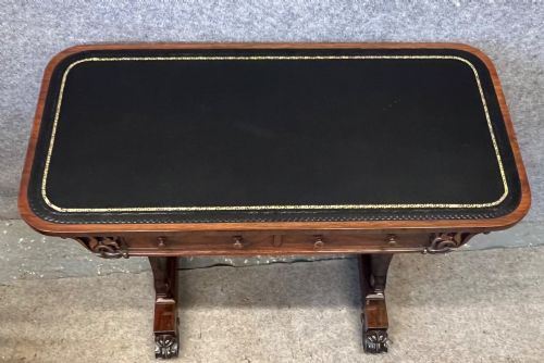 SMALL REGENCY FREESTANDING WRITING TABLE - ADDITIONAL PHOTO 2