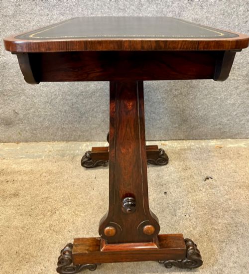 SMALL REGENCY FREESTANDING WRITING TABLE - ADDITIONAL PHOTO 8