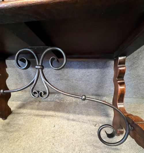 SPANISH RUSTIC OAK TABLE - ADDITIONAL PHOTO 7